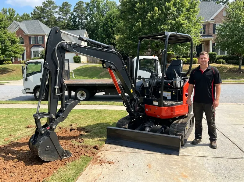 4K-5K Mini Excavator in Roswell, GA
